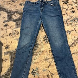 Women’s American Eagle Outfitters Dark Blue Skinny Jeans